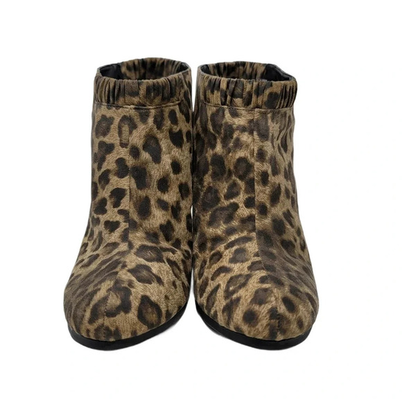 Sam & Libby "Selena" Cheetah print bootie Size 9 - Picture 4 of 9